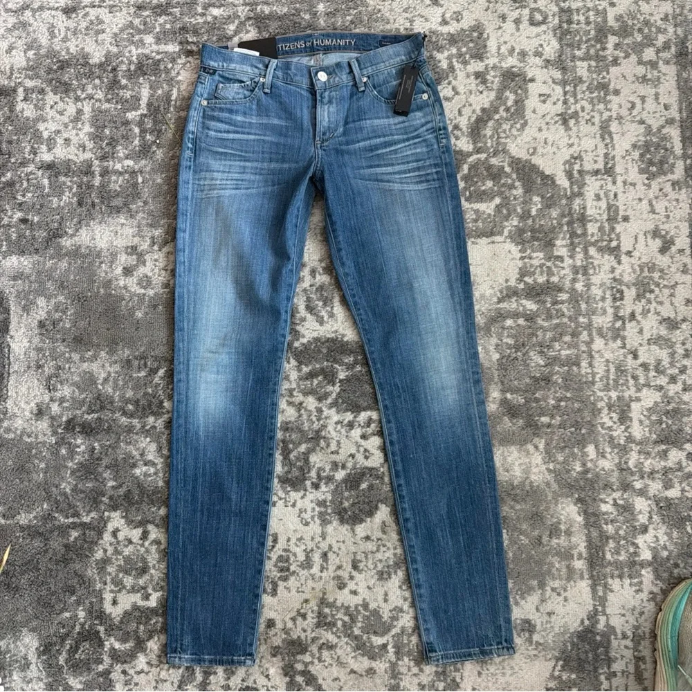 NWT Citizens Of Humanity Women's Blue Skinny Jeans - Picture 2 of 6